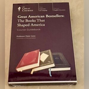 Great Courses:“Great American Bestsellers;The books that shaped America” DVD set